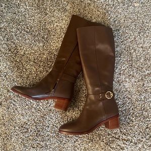 Tory Burch Sofia Tall Leather Boots